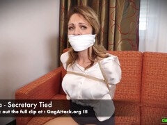 Bondage discipline sadomasochisme, Gebondenheid, Kokhalzen, Vastgebonden