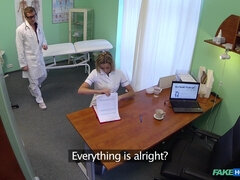 Leie, Blondine, Hardcore, Krankenschwester, Muschi, Realität, Uniform, Spanner