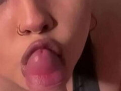 Amateur, Sucer une bite, Rondelette, Compilation, Couple, Tir de sperme, Faciale, Fait maison
