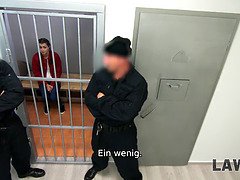 捕まる, チェコ, チン, Hd, ピグテール, ポリス, フェラする, ティーン