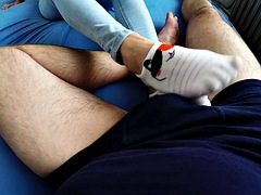 Blondine, Füsse, Fußfetisch, Handjob, Hardcore, Polisch, Socken, Jungendliche (18+)