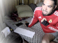 Big cock, Solo, Webcam