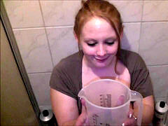 cool German redhead Piss Compilation - Watersports - pee