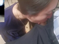 Gros cul, Sucer une bite, Éjaculation interne, Branlette thaïlandaise, Petite femme, Secrétaire, Maigrichonne, Nénés