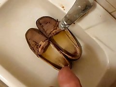 Piss in wifes well used flats