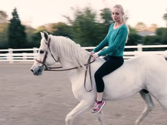 69, Cul, Blonde, Doigter, Léchez, Masturbation, Chatte, Jarretelles