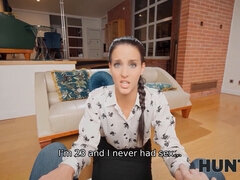 Grote mammen, Bruinharig, Rondborstig, Gevangen, Tsjechisch, Eerste keer, Kut duiken, Geschoren