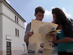 Hunt4k. wild guy made beautiful dark haired cheat on her...