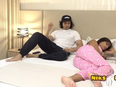 Teen Step Sister Loves Anal and Rimming with Big Cock