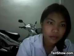 Asiatique, Mignonne, Solo, Webcam