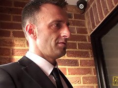 お尻, デカパイ, ブロンド, イギリス人, 巨乳な, Hd, ラフ, 靴下