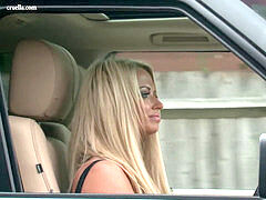 Brooke Lee punches Objects with Range Rover (Car Crush)