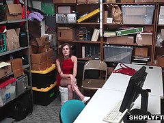 Stepmother and daughter-in-law penalized with hard schlong for shoplifting
