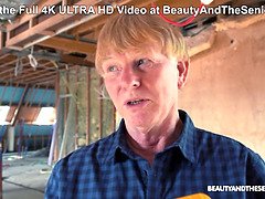 Abuelo, Pajear, Hd, Pequeña, Coño, Afeitado, Apretado, Tetas