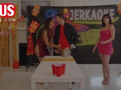 Pijpbeurt, Beroemdheid, Stel, Hardcore, Rijpe lesbienne, Kut duiken, Ruw, Nat