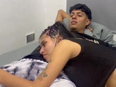 Stellung 69, Grosser arsch, Blasen, Sperma im mund, Muschi, Stiefmutter, Taboo, Titten