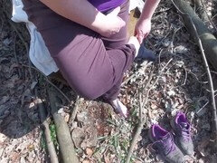 Садо мазо, Эксгибиционист, Унижение, На природе, Наказание, Киски, Порка, Сиськи