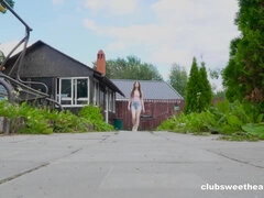 Cute teen Jany gagging on BBC