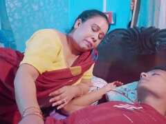 Stepmother Catches Stepson Masturbating
