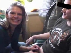 素人, フェラチオ, 乱交, ドイツ人, 自家製, アウトドア, 公共, ティーン