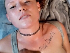 Verga grande, Negro, Mamada, Semen en la boca, Lamidas, Pelirrojo, Esposa