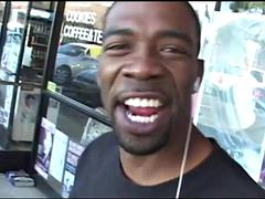 Blonde Bitch on Black Dicks