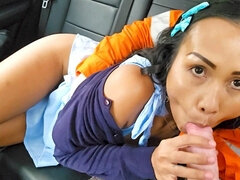 Asiatique, Grosse bite, Gros seins, Voiture, Hd, Mère que j'aimerais baiser, Pov, Public