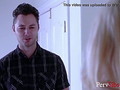 Young 18yo sister-in-law repays brother with her cunt - Chloe Cherry