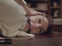 茶髪の, バック, 手コキする, キス, なめる, オマンコ, タトゥー, オッパイの