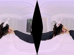 Dreidimensional, In den arsch, Grosser arsch, Spermaladung, Latina, Massage, Pov, Schwestern