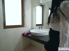 Perverted husband stopped time and fucked amazing Asian wife Katana so hard