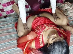 18, 結婚, カップル, はじめて, インド人, キス, 結婚式