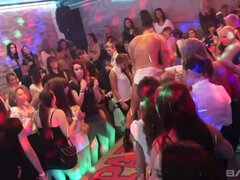 Big-Titted Strangers Get Intimate with Blowjobs & Tit Fucks at Party