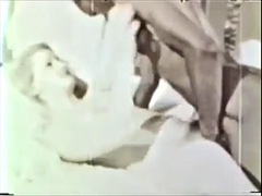 Grosse bite, Noire, Érotique, Interracial, Embrassement, Softcore, Suçant, Rétro ancien