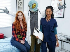 Grote kont, Grote lul, Grote mammen, Pijpbeurt, Hondjeshouding, Interraciaal, Moeder die ik wil neuken, Roodharige vrouw