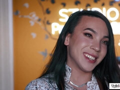 I ass fucked my trans customer Kasey Kei