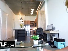 Gros seins, Blonde, Brunette brune, Léchez, Seins naturels, Orgasme, Fête, Nénés