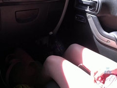 Leie, Blasen, Fingern, Handjob, Öl, Zierlich, Pov, Öffentlich