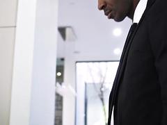 デカチン, 黒人, ブロンド, フェラチオ, 黒人, 手コキする, 異人種間, パーティ