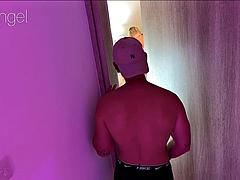 Amateur, Blonde, Hd, Lesbienne, Masturbation, Espionne