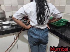 素人, デカ尻, 大学生, 自家製, インド人, キッチン, 淫乱熟女, 母