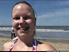 Dutch bbw milf outdoors in holland