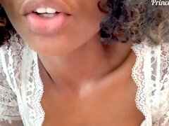 Vies praten, Zwart, Erotisch, Vriendin, Hd, Masturbatie, Alleen, Vrouw