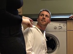 緊縛, 着衣女と全裸男, チン, ヨーロピアン, フェムドム, グループ, シゴき, 淫乱熟女