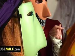 アメリカ人, フェラチオ, イく瞬間, Hd, 淫乱熟女, オージー, パーティ, オッパイの