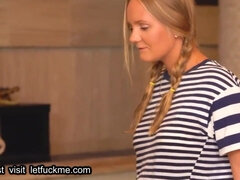 Enthousiasteling, Blond, Rondborstig, Sperma shot, Lesbisch, Kut duiken, Verleid, Tieten likken