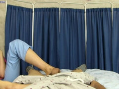 気狂い, 足, 足フェチ, 看護婦, ハメ撮り, オマンコ, オッパイの, 濡れ