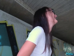 Hot Czech body fucked under bridge