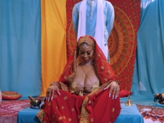 A busty Indian woman cheats on her husband