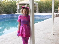 Incroyable, Cul, Queue, Hard, Chatte, Adolescente, Nénés